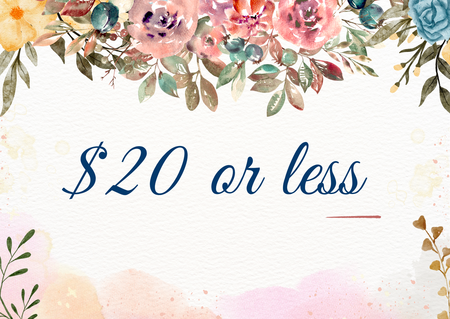$20 or less clothing