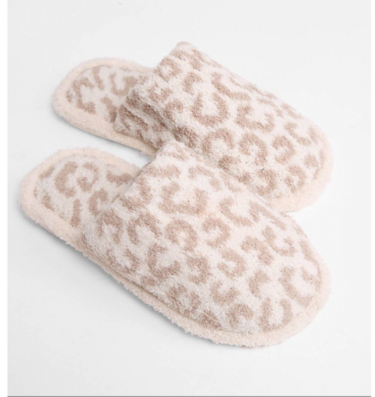 Leopard Slippers