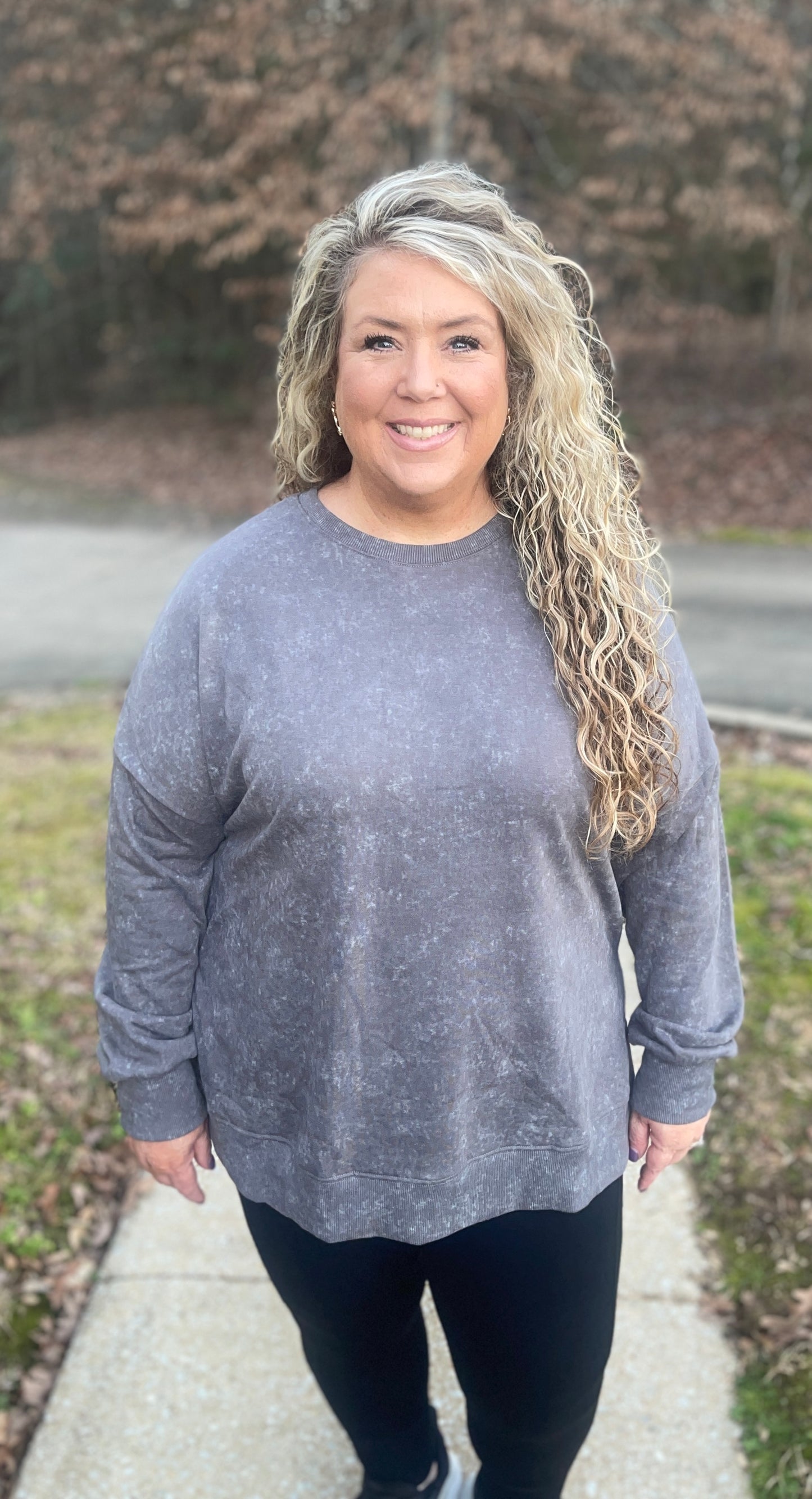 Relaxed Acid Wash Top