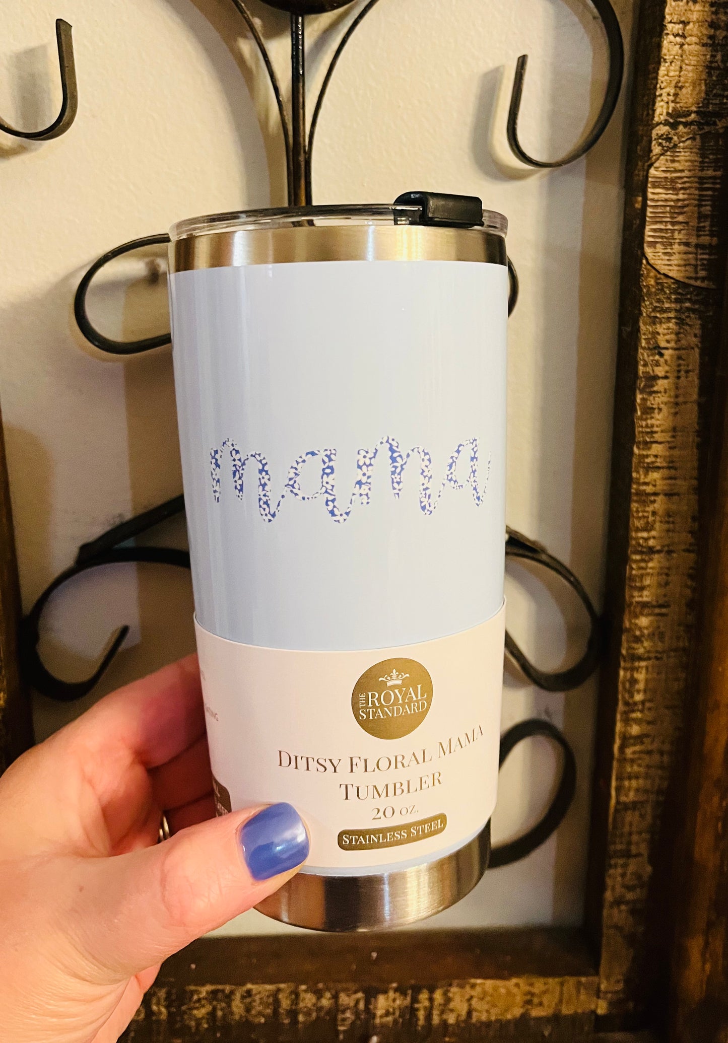 Floral Mama Tumbler 20oz