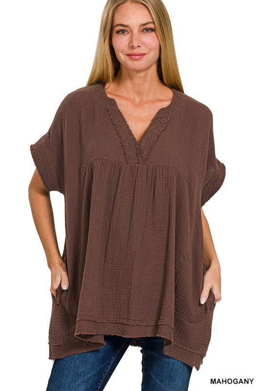 Mahogany Tunic